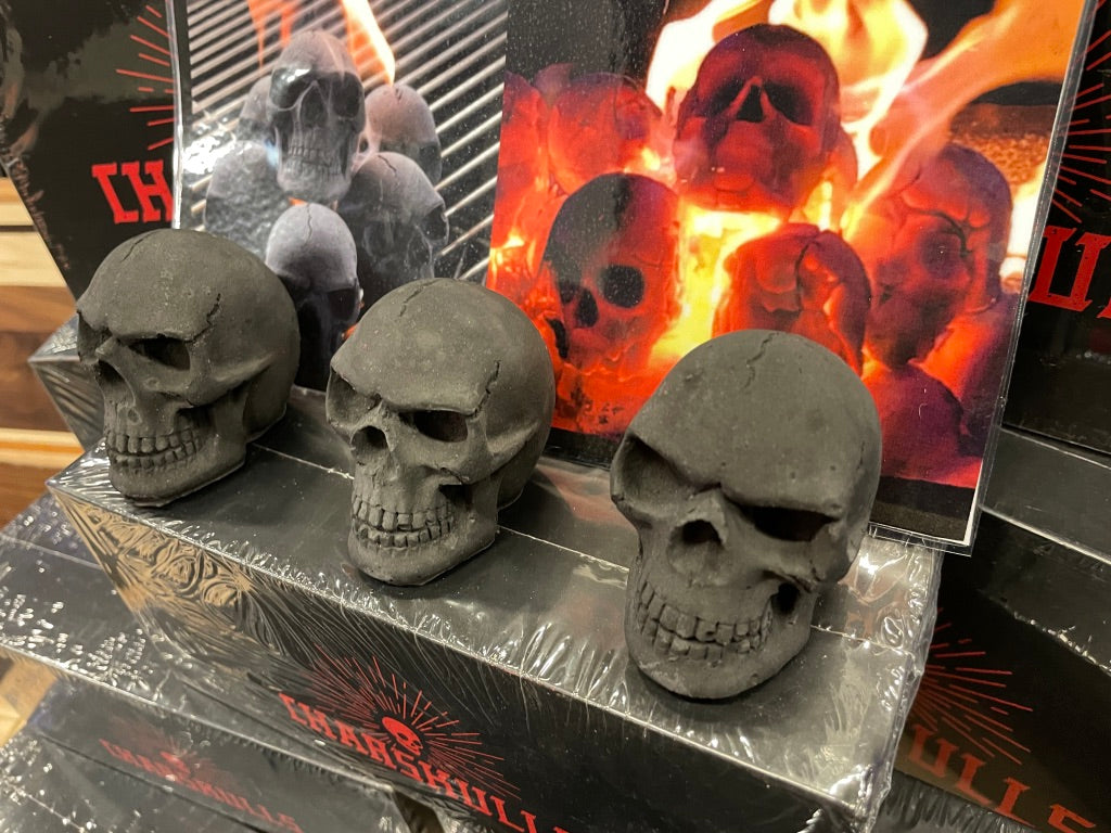 Skull charcoal - charbon tete de mort